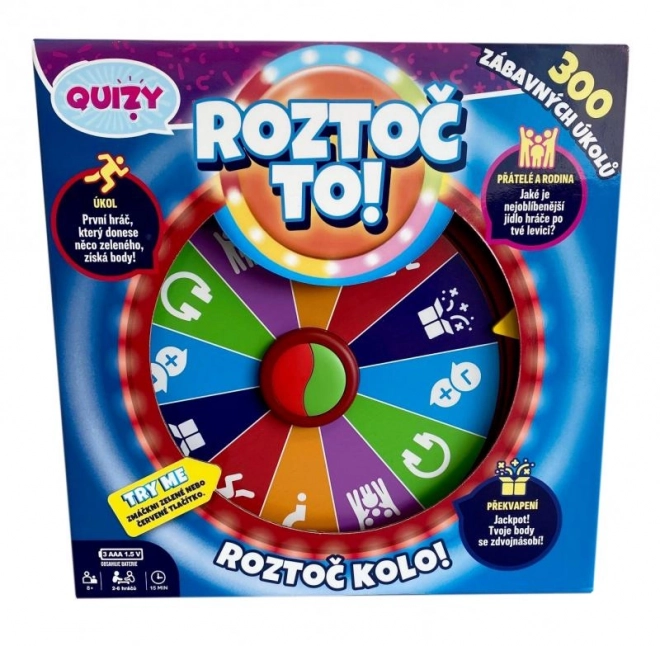 Quizy Spin It Family Game