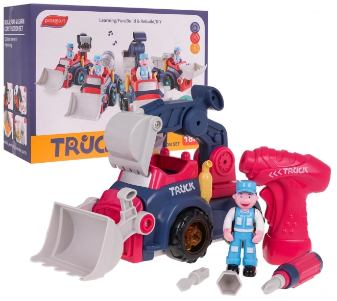 Colorful Interactive Digger with Accessories