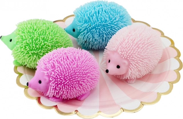 Light-Up Stress Relief Hedgehog for Squeezing