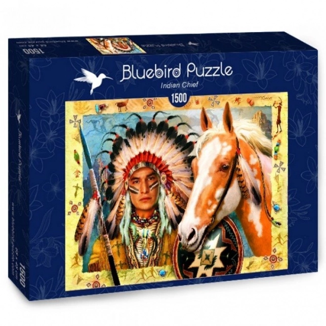 Bluebird Puzzle Indian Chief 1500 Pieces