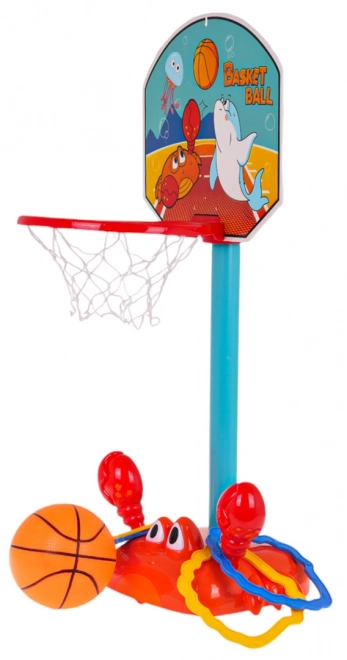 Dexterity Game Basketball Escaping Crab