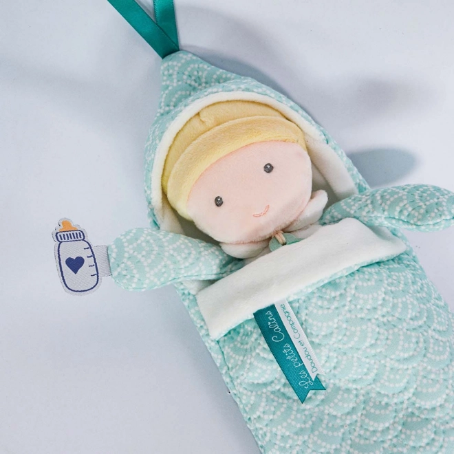 Doudou Doll with Removable Blanket 20 cm