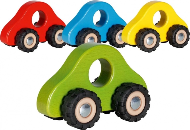 Rubber Wheel Handheld Car Toy