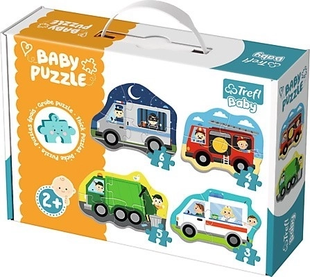 Baby Classic - Vehicles And Professions Puzzle