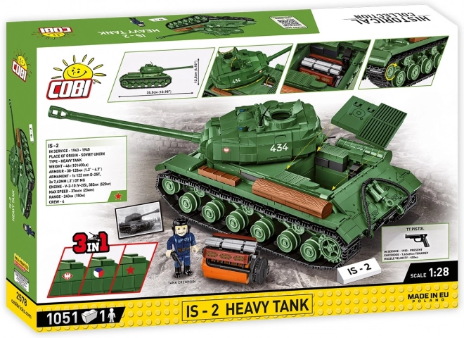 Heavy Tank IS-2 Building Set