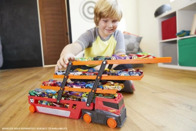 Mega Transportér Hot Wheels 50. výročie