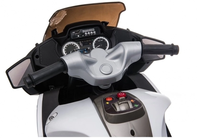 Dětská akumulátorová motorka XMX609 bílá
