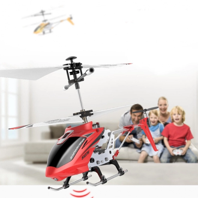 Remote Controlled Helicopter Syma S107G Red