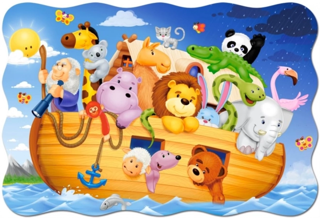 maxi noah's ark puzzle 20 pieces