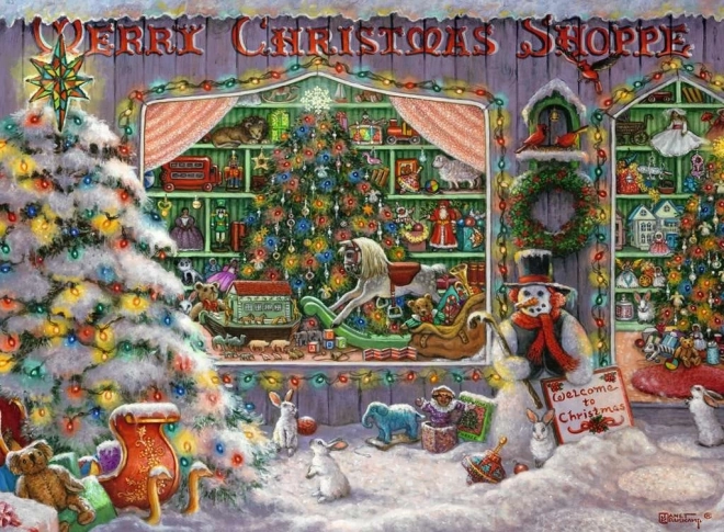 Ravensburger Puzzle Weihnachtsladen 500 Teile