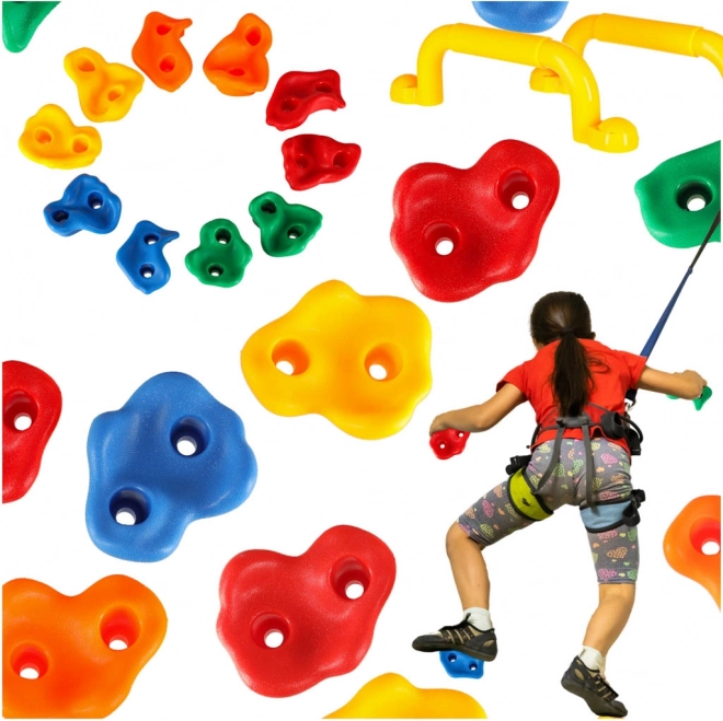 Prises d’escalade colorées pour enfants, 10 pièces