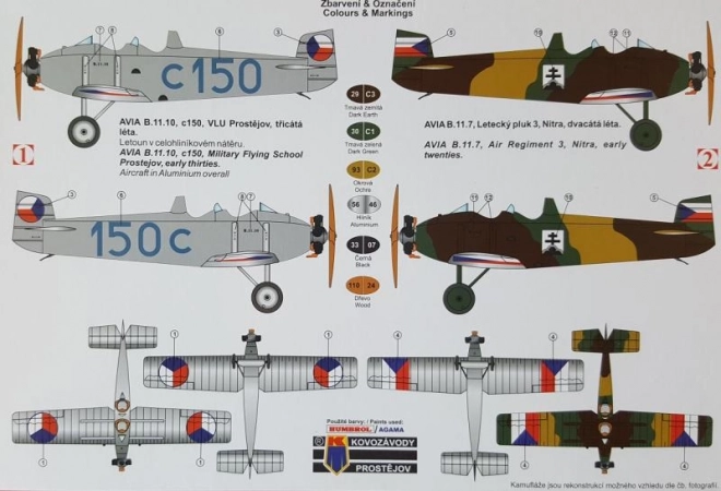 Avia BH-11 Model Kit 1/72 Scale