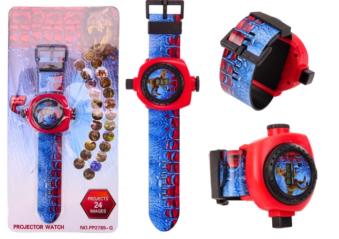 Electronic Dinosaur Projector Watch