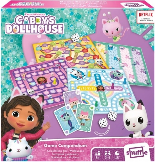 Kolorowe komponenty z motywami GABBY’S DOLLHOUSE