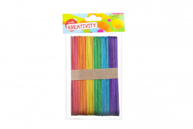 Colorful Craft Sticks