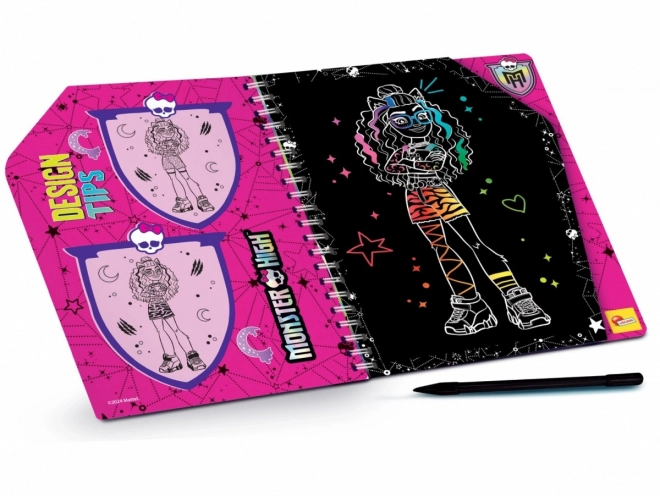 Scratch Sketchbook Monster High Forever Friends