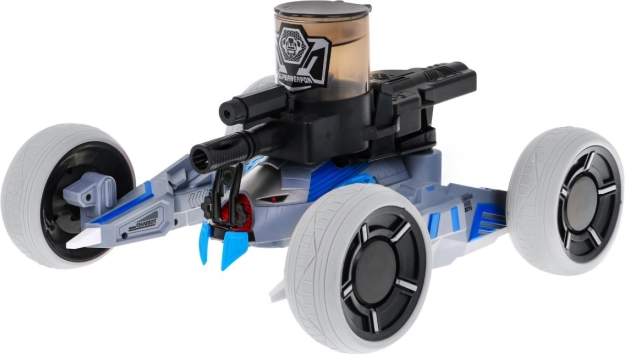 360° rotating turret and laser sight