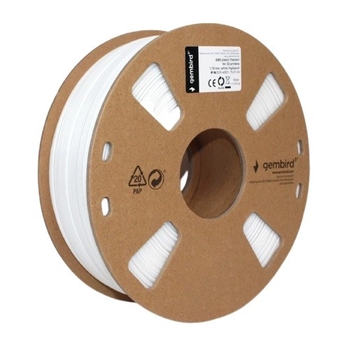 White ABS 3D Printer Filament 1.75 mm