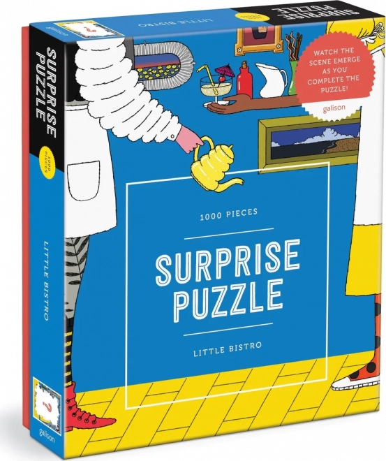 GALISON Surprise puzzle Small bistro 1000 pieces