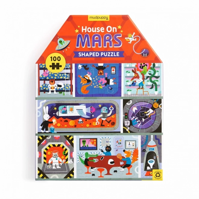 Mars House Puzzle by Mudpuppy