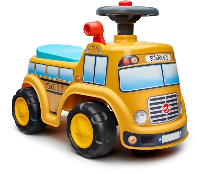 School Bus Ride-On Toy with Steering Wheel