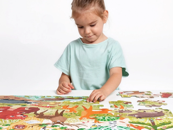 Puzzle Foresta Selvaggia 40 Pezzi