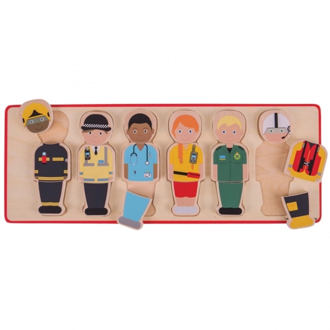 Rescue Team Wooden Puzzle