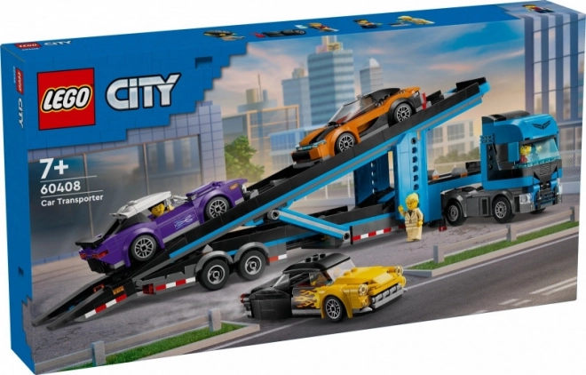 Car Transporter with Sports Cars by LEGO City