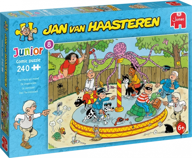 Jumbo Jan Van Haasteren Carousel Puzzle 240 Piece