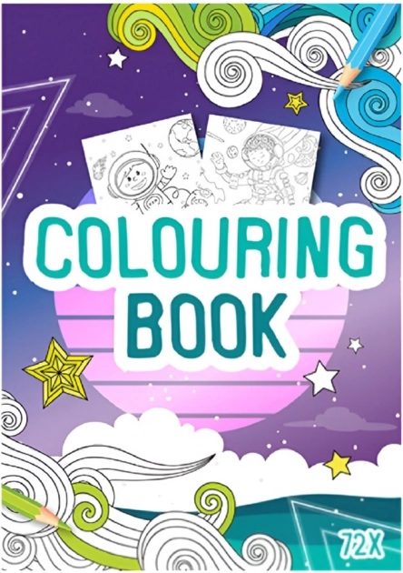 Coloring Book A4 – 72 pages
