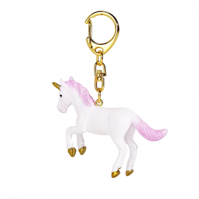 Pink Unicorn Keychain