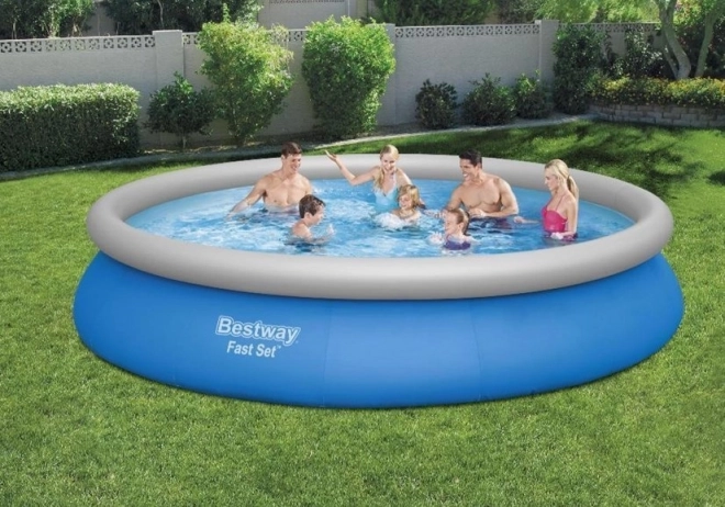 Round Inflatable Garden Pool 457 x 84 cm