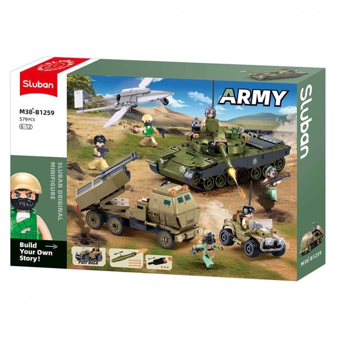 Sluban Army Military Operation Set