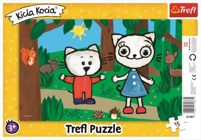 Trefl Puzzle Kicia Kocia: Kittykit in the Forest