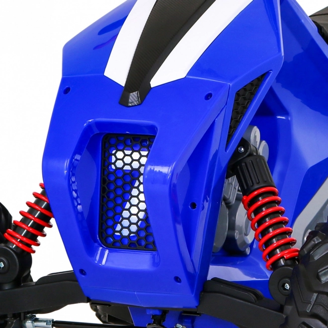 Lucky Seven battery quad Blue + EVA wheels + Slow Start + LED + MP3 USB