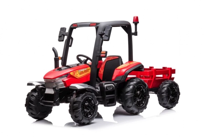 Red Electric Tractor for Kids