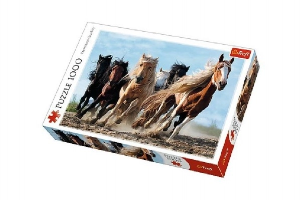 Galloping Horses Jigsaw Puzzle 1000 Pieces