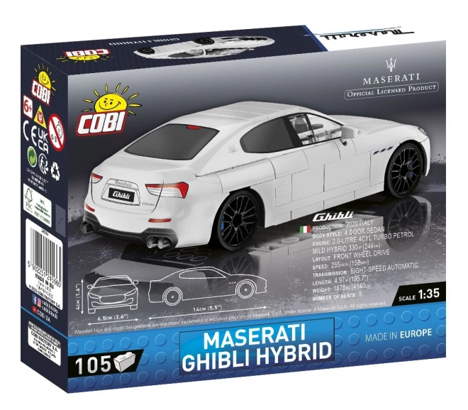 Maserati Ghibli Hybrid Model Building Set