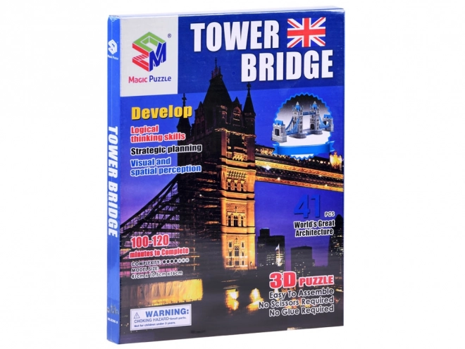 Tower Bridge 3D Puzzle 41 Pieces