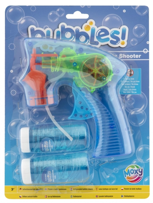 Illuminating Bubble Gun with Bubblers