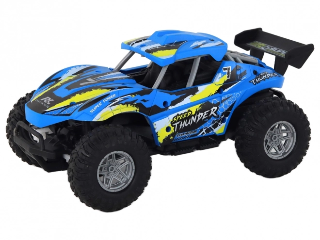 Remote Control Off-Road Adventure Car - Blue