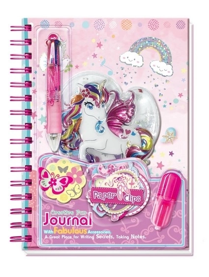 Pecoware Unicorn Spiral Notebook