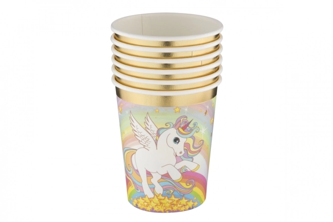 Unicorn Paper Cups Set