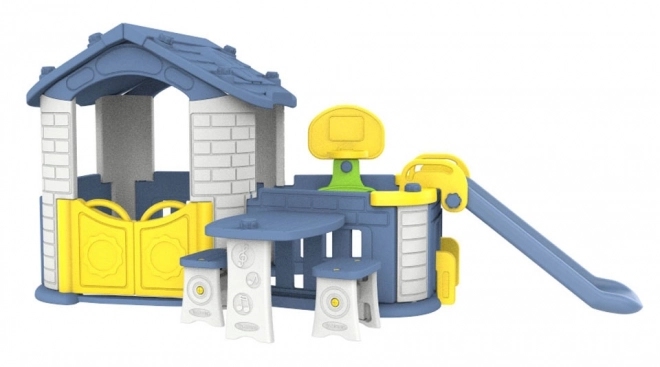 Large House with Vestibule 5in1 Blue Roof