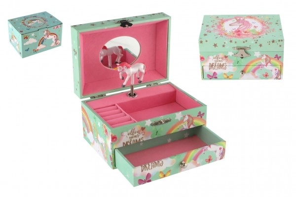 Unicorn Music Jewelry Box