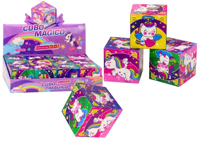 Magical Unicorn Puzzle Cube