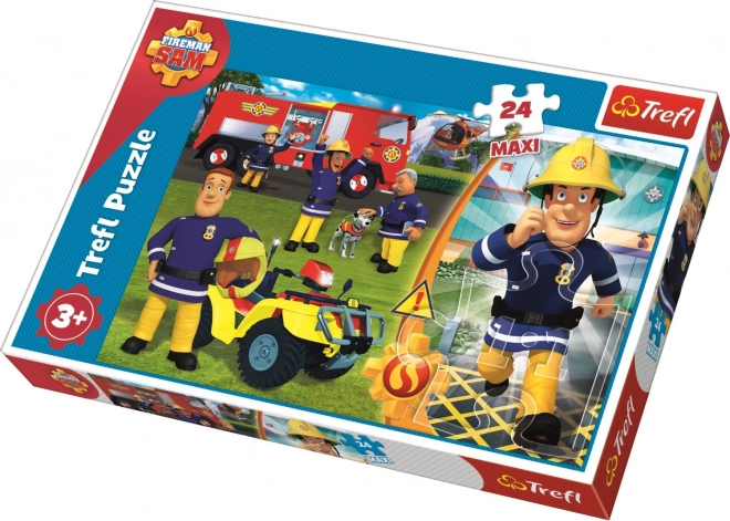 Trefl Puzzle Fireman Sam Maxi 24 Pieces