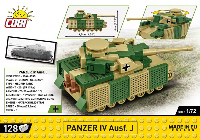 Panzer IV Ausf. J Building Blocks Set