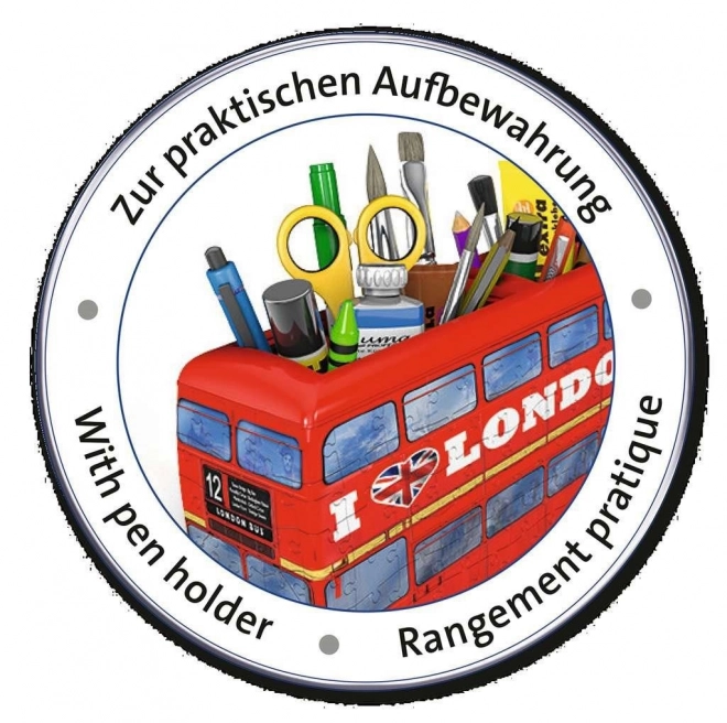 3D Puzzle London Bus Doubledecker by Ravensburger