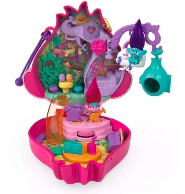 Polly Pocket Trolls Poppy's Foldable House